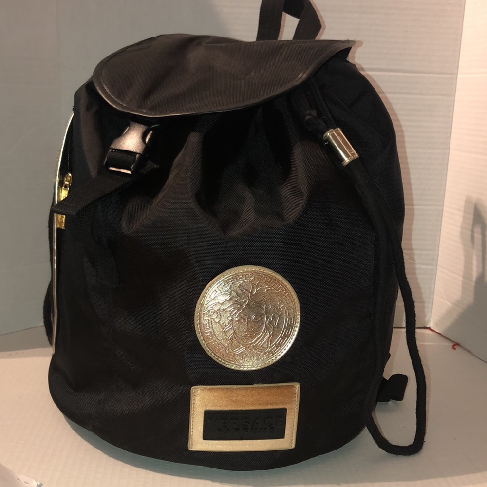 Versace Parfums Backpack Bag